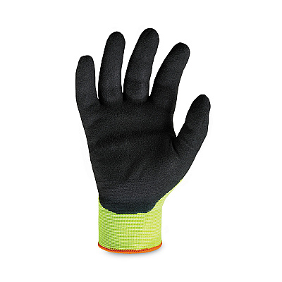 ergodyne ProFlex 7021 Hi-Vis Nitrile-Coated CR Gloves, Lime, Large, 144 Pairs/Carton (EGO17864)