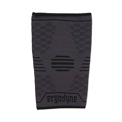 ergodyne ProFlex 651 Elbow Compression Sleeve, Large, Gray/Black (EGO16594)