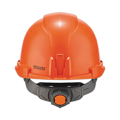 ergodyne Skullerz 8970LED Class E Hard Hat Cap Style with LED Light, Orange (EGO60143)