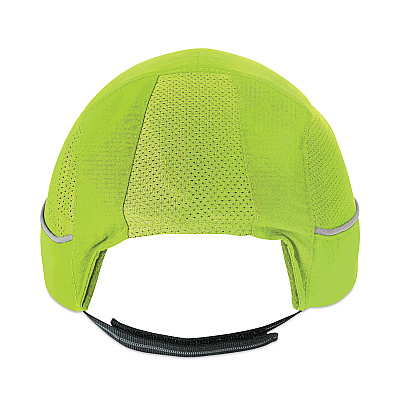 ergodyne Skullerz 8950 Bump Cap Hat, Micro Brim, Lime (EGO23331)