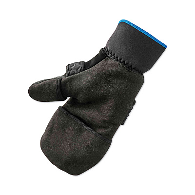 ergodyne ProFlex 816 Thermal Flip-Top Gloves, Black, Medium, Pair (EGO17343)