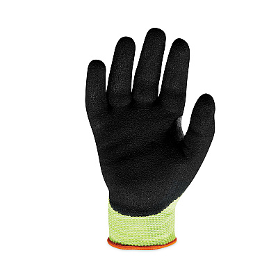 ergodyne ProFlex 7041 ANSI A4 Nitrile-Coated CR Gloves, Lime, Large, Pair (EGO17814)