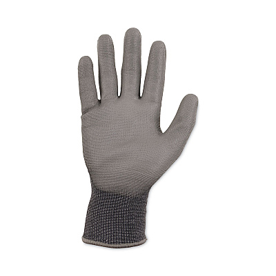 ergodyne ProFlex 7044 ANSI A4 PU Coated CR Gloves, Gray, X-Large, 12 Pairs/Pack (EGO10485)
