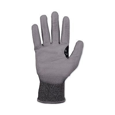 ergodyne ProFlex 7071 ANSI A7 PU Coated CR Gloves, Gray, Small, 12 Pairs/Pack (EGO18062)