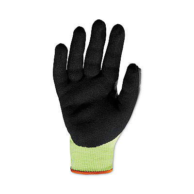 ergodyne ProFlex 7141 ANSI A4 DIR Nitrile-Coated CR Gloves, Lime, Small, Pair (EGO17912)