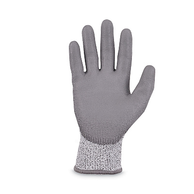 ergodyne ProFlex 7030 ANSI A3 PU Coated CR Gloves, Gray, 2X-Large, Pair (EGO10466)