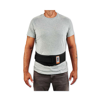 ergodyne ProFlex 1500 Weight Lifters Style Back Support Belt, Large, 34" to 38" Waist, Black (EGO11473)