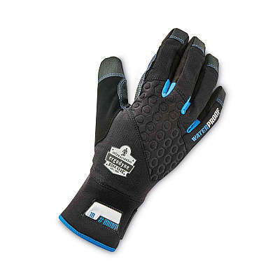 ergodyne ProFlex 818WP Thermal WP Gloves with Tena-Grip, Black, X-Large, Pair (EGO17385)