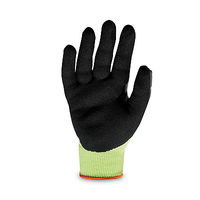 ergodyne ProFlex 7141 ANSI A4 DIR Nitrile-Coated CR Gloves, Lime, 2X-Large, Pair (EGO17916)