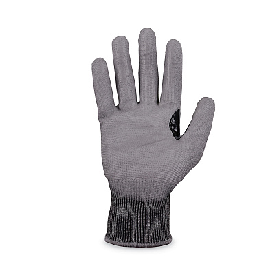 ergodyne ProFlex 7071 ANSI A7 PU Coated CR Gloves, Gray, X-Large, 12 Pairs/Pack (EGO18065)