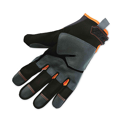 ergodyne ProFlex 810 Reinforced Utility Gloves, Black, Small, Pair (EGO17222)