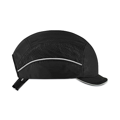 ergodyne Skullerz 8955 Lightweight Bump Cap Hat, Micro Brom, Black (EGO23362)