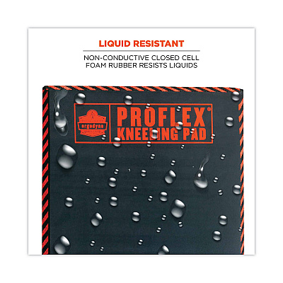 ergodyne ProFlex 390 XL Foam Kneeling Pad, 1", X-Large, Black (EGO18390)
