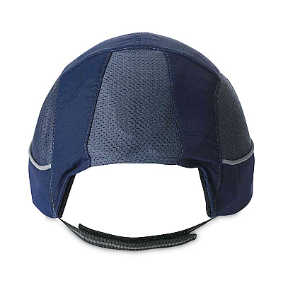 ergodyne Skullerz 8950XL XL Bump Cap Hat, Long Brim, Navy (EGO23349)