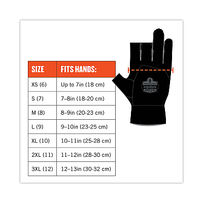 ergodyne ProFlex 720 Heavy-Duty Framing Gloves, Gray, 2X-Large, Pair (EGO17116)