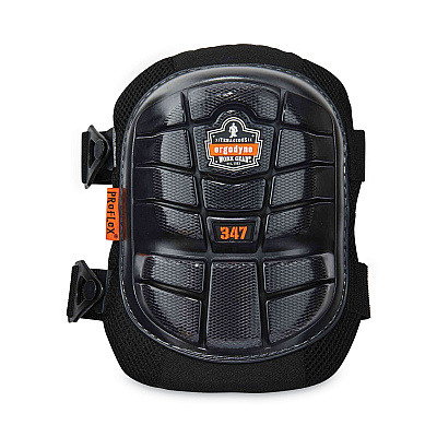 ergodyne ProFlex 347 Lightweight Gel Knee Pads, Long Cap, One Size Fits Most, Pair (EGO18447)