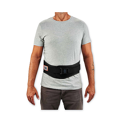 ergodyne ProFlex 1505 Low-Profile Weight Lifters Back Support Belt, X-Large, 38" to 42" Waist, Black (EGO11494)