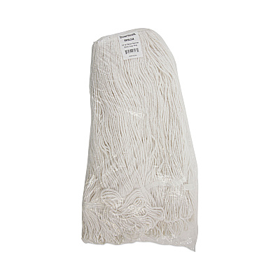 Boardwalk Pro Loop Web/Tailband Wet Mop Head, Rayon, 24oz, White (BWK424REA)