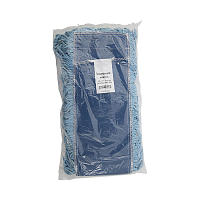 Boardwalk Dust Mop Head, Cotton/Synthetic Blend, 48" x 5", Blue (BWK1148)