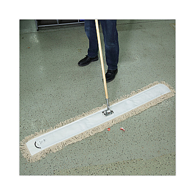 Boardwalk Industrial Dust Mop Head, Hygrade Cotton, 60w x 5d, White (BWK1360)