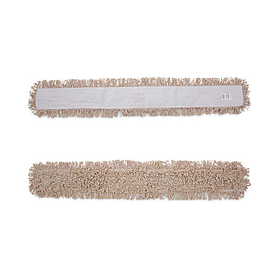 Boardwalk Industrial Dust Mop Head, Hygrade Cotton, 60w x 5d, White (BWK1360)