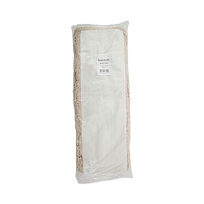 Boardwalk Industrial Dust Mop Head, Hygrade Cotton, 60w x 5d, White (BWK1360)
