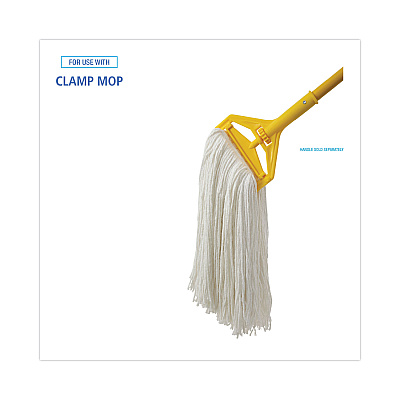 Boardwalk Cut-End Wet Mop Head, Rayon, No. 32, White (BWK2032R)