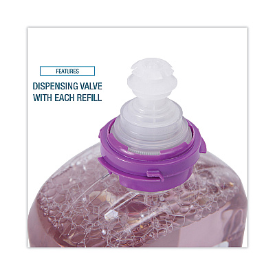 Boardwalk Lavender Foam Soap Refill, Cranberry Scent, 1,200 mL, 2/Carton (BWK42500)