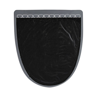 Boardwalk Urinal Mat 2.0, Rubber, 17.5 x 20, Gray/White, 6/Carton (BWKUMGW)
