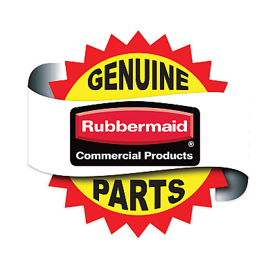 Rubbermaid Commercial Tilt Truck Wheels, 300 lb Weight Capacity, 12" Wheel, Gray (FG1011L10000)