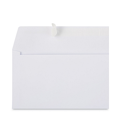 Universal Peel Seal Strip Business Envelope, #9, Square Flap, Self-Adhesive Closure, 3.88 x 8.88, White, 500/Box (UNV36001)
