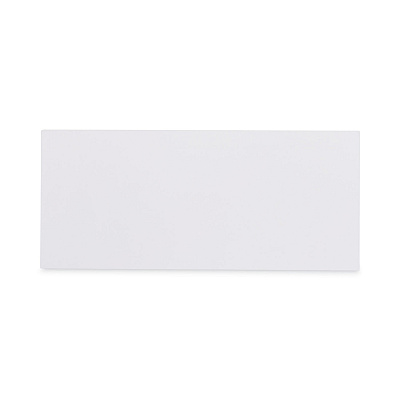 Universal Peel Seal Strip Business Envelope, #10, Square Flap, Self-Adhesive Closure, 4.13 x 9.5, White, 500/Box (UNV36003)