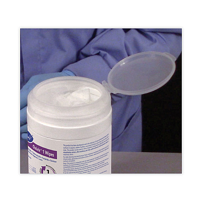Diversey Oxivir 1 Wipes, 1-Ply, 6 x 7, 160/Canister, 12 Canisters/Carton (DVO100850923)