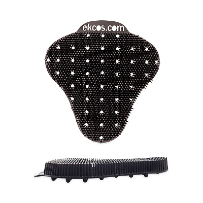 Diversey ekcoscreen Urinal Screens, Mint Scent, Black, 12/Carton (DVOEKS7BK12)