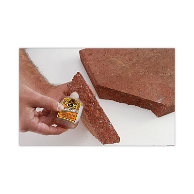 Gorilla Original Formula Glue, 4 oz, Dries Light Brown (GOR5000408)