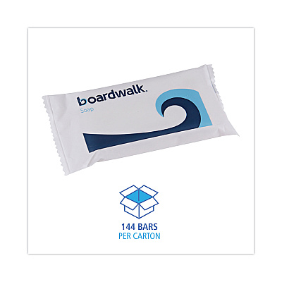 Boardwalk Face and Body Soap, Floral Scent, # 3, 144/Carton (BWKNO3SOAP)