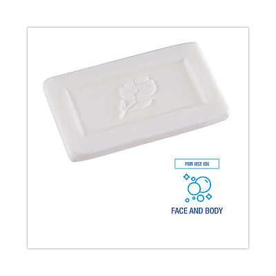 Boardwalk Face and Body Soap, Floral Scent, # 1/2, 1,000/Carton (BWKNO12SOAP)