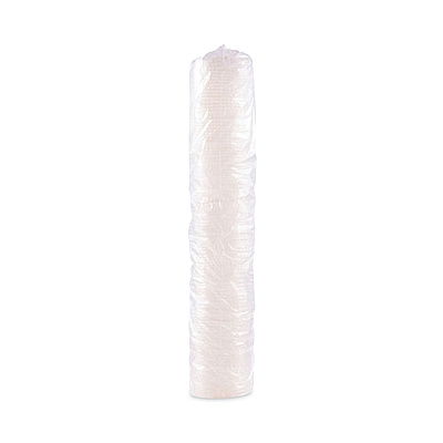 SupplyCaddy Plastic Cold Cup Lids, Fits 12 oz to 20 oz Cups, Clear, 1,000/Carton (SYD00320C)