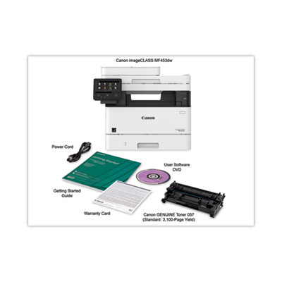 Canon imageCLASS MF453dw Wireless Laser Printer, Copy/Print/Scan (5161C011)