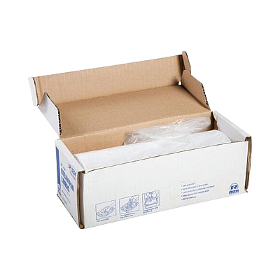 AmerCareRoyal Steam Pan Liners for 1/3-Size Pans, Includes Twist-Ties, 18" x 14", Clear, 250/Carton (RPPSPL1814)