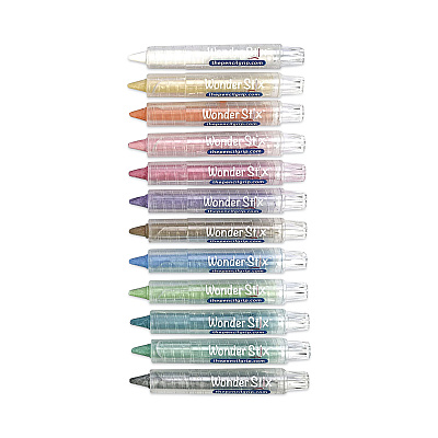TPG Creations Wonder Stix, 3.75 x 0.2, Assorted Colors, 12/Pack (TPG637)