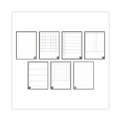 Rocketbook Fusion Smart Notebook, Seven Assorted Page Formats, Teal Cover, (21) 8.8 x 6 Sheets (RKBEVRFERCCCEFR)