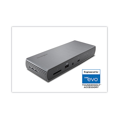 Kensington SD5700T Thunderbolt 4 Dual 4K Docking Station, Black (K35175NA)