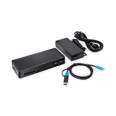 Kensington SD4900P USB-C and USB-A 10 Gbps Triple 4K Hybrid Dock, Black (KMWK36800NA)