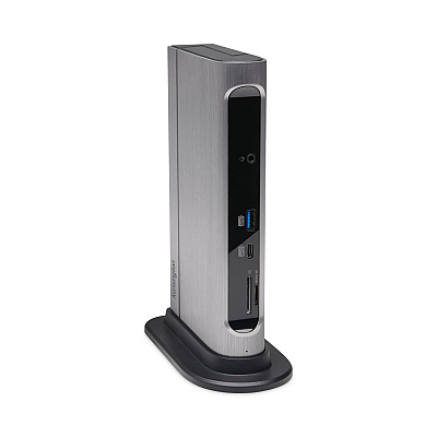 Kensington SD5600T Thunderbolt 3 and USB-C Dual 4K Hybrid Docking Station, Black/Silver (K34009NA)