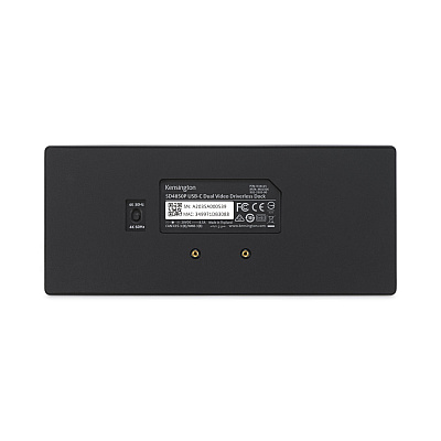 Kensington SD4850P USB-C 10 Gbps Dual Video Driverless Docking Station, Black (K34115NA)