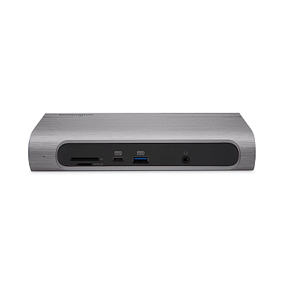 Kensington SD5600T Thunderbolt 3 and USB-C Dual 4K Hybrid Docking Station, Black/Silver (K34009NA)