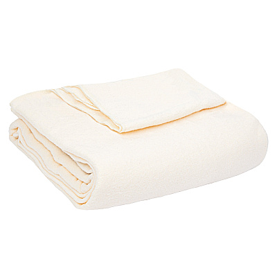 Cozy Soft Polar Fleece Throw Blanket 50x60 Tofu (ivory) (6pk), Pack Of 6 (P-FCPL-6PK-IV)
