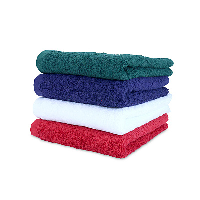 Terry Polishing Hand Towel 16x27 Navy, Pack Of 12 (P-N030-N1627-4)