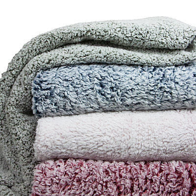 Wooly Throw Blankets 50x60, Case Of 12 (THROW-WOOLY-CS)